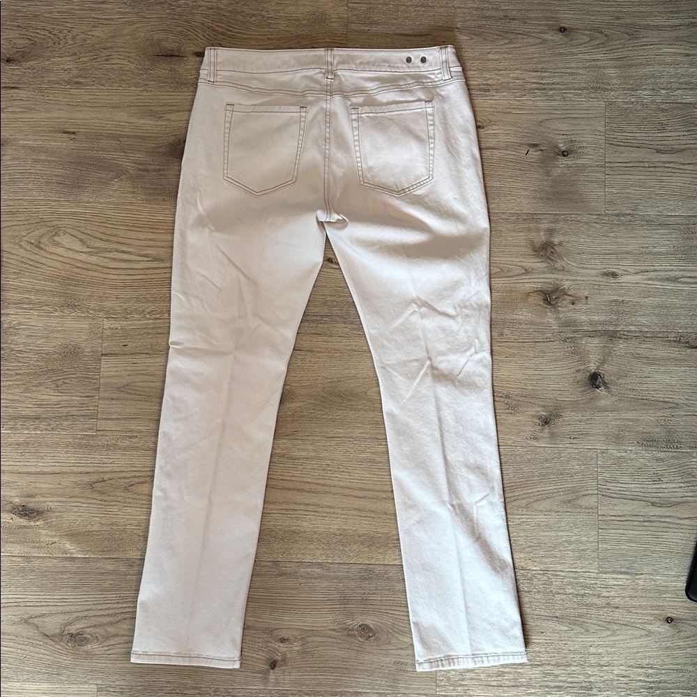 CAbi #5089 Slim Boyfriend Jeans Antique White - Picture 6 of 6